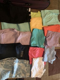 Girls Size 8 .. 5 Pair Shorts ..9 Shirts $70