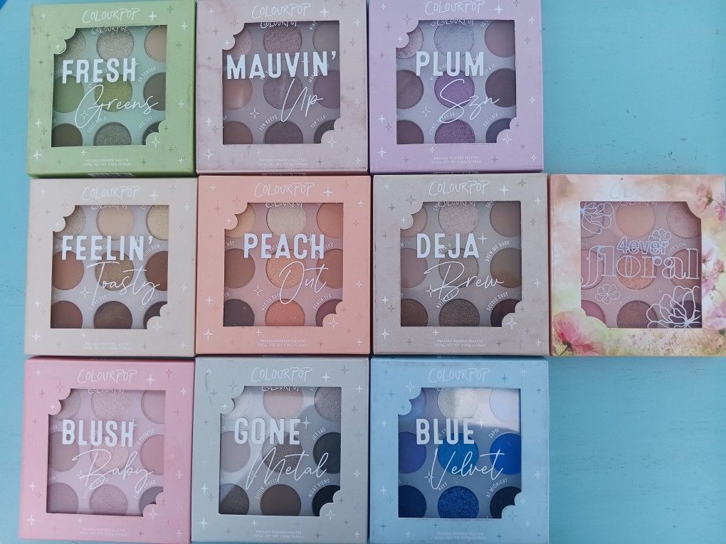 New Colourpop Cosmetics Eye Shadow Palette