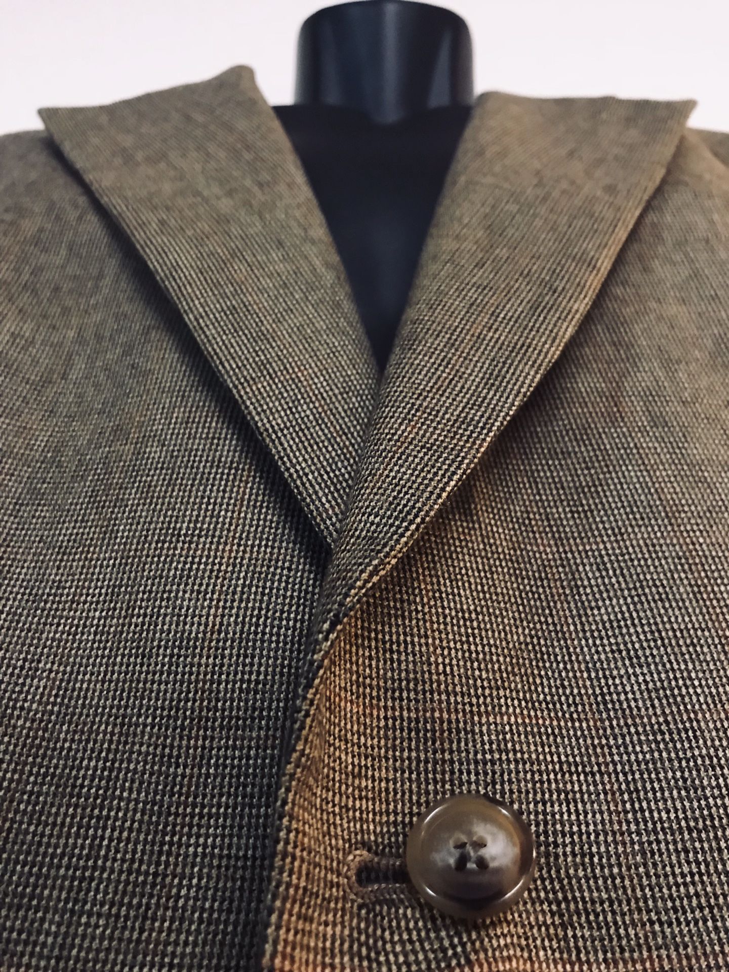 Burberry Tweed Wool Coat - 40R