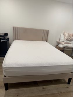 Queen mattress and frame