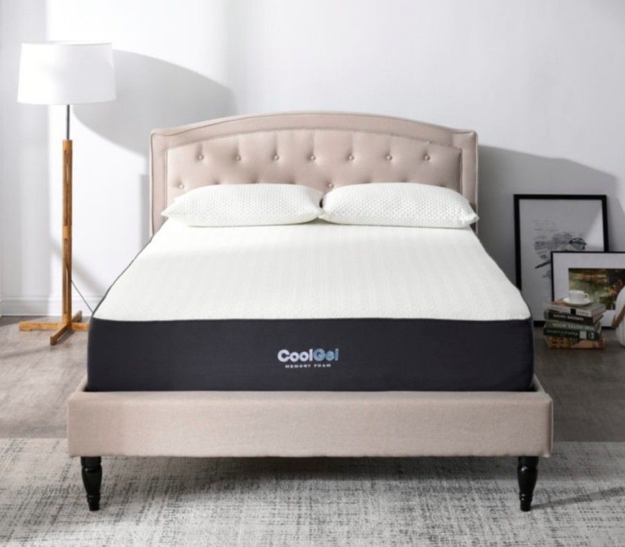 🔥New! Queen Memory Foam CoolGel Classic Brands Mattress