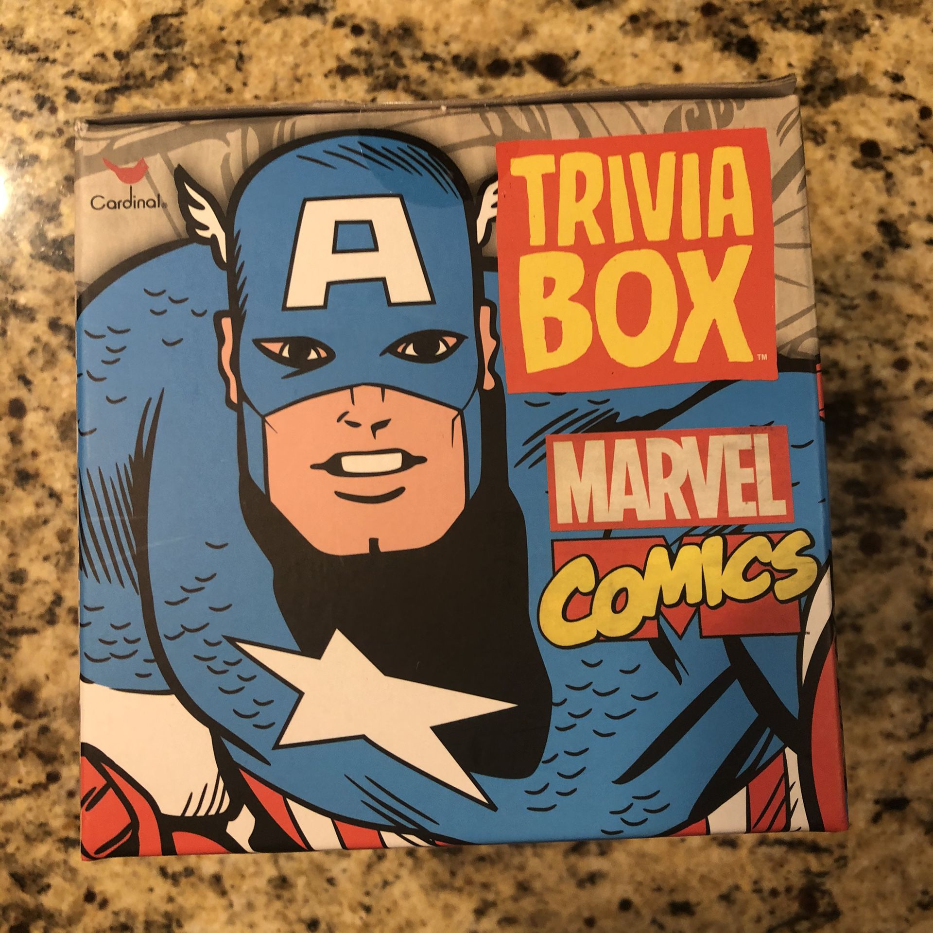 NIB Marvel Comics Trivia Box Game