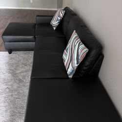 Leather Sectional / Couch