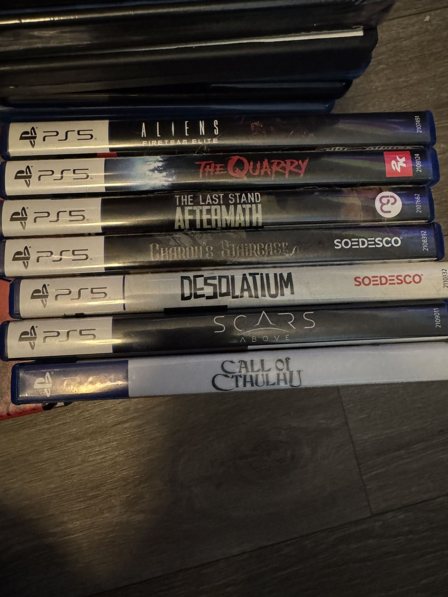 Ps5/ps4 Game Lot Of 7