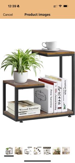 G-shaped End/Side Table/ Night stand