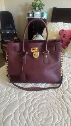 Bolsa, Michael Kors, color vino