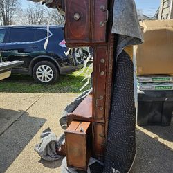 Vintage Old Wood Desk