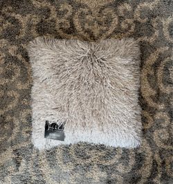 NEW - Shaggy Throw Pillow