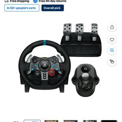 logitech steering wheel w/ stick shift