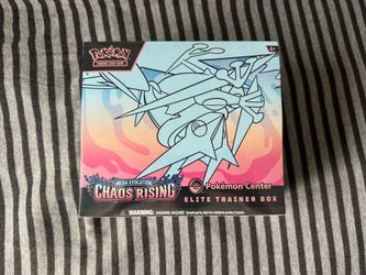 Pokemon Center Chaos Rising ETB
