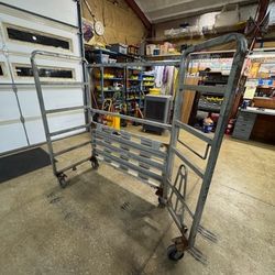 Rolling Metal Cart