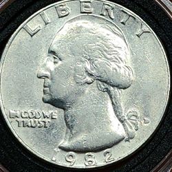 1982 D Washington Quarter DDO Rpm