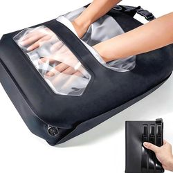 Portable Camping Washing Machine, 2-in-1 Air Valve Design for Separate Washing and Less Water Use, Lightweight Portable Wash Bag for Camping, Backpack