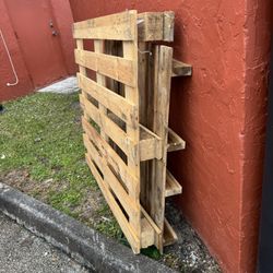 Two Wooden Pallets