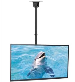 Suptek Ceiling TV Mount Fits Most 26-65 inch LCD LED Plasma Panel Display with Max VESA 400x400mm Loaded up to 45kg/100lbs Height Adjustable MC4602