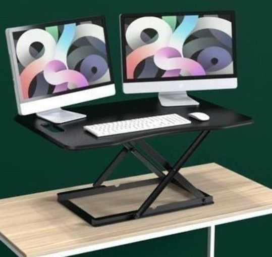 ZINUS SMART ADJUST STANDING DESK X-LARGE BLACK 36"