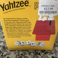 Snoopy Yahtzee
