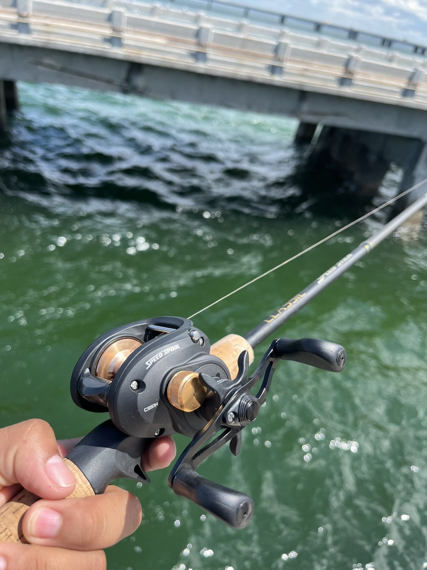 Bait Caster Not Only Catches Fishes, But Catches Dreams.