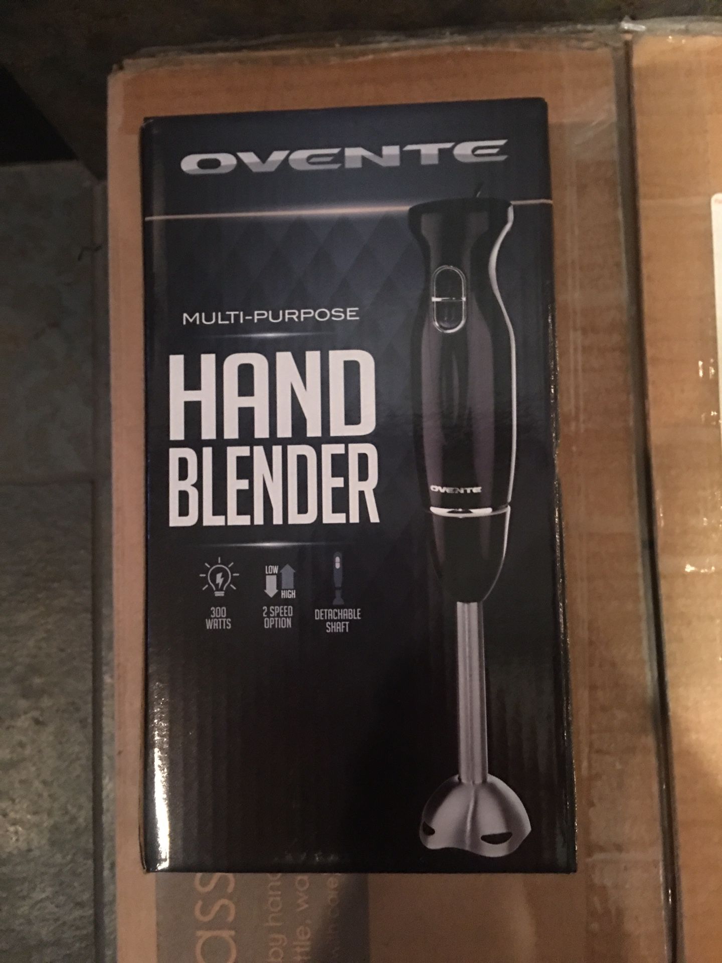 Brand new stick-style hand blender. Never used. Great Christmas gift!