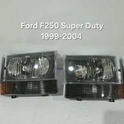 Ford F250 Super Duty 1999-2004 Headlights 