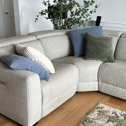 5 Piece Power Reclining Modular Couch