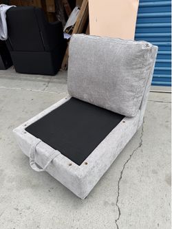 Space Saving Floor Chair Sofa Seat w/ Hidden Storage
