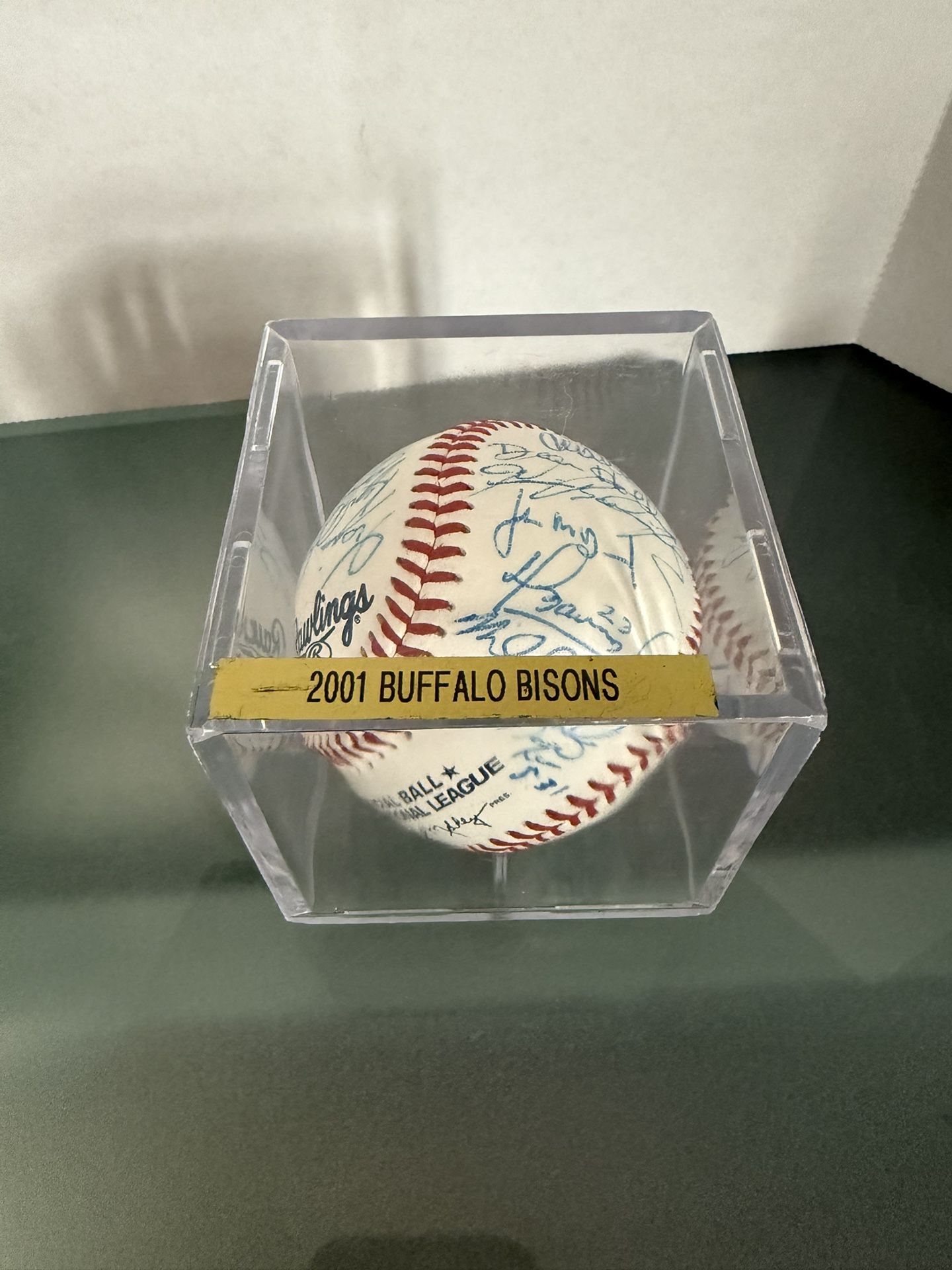 2001 Buffalo Bisons Team Signed Baseball