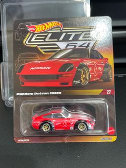 Hot Wheels Pandem Datsun 280ZX Rocket Bunny Racing Elite 64 Premium Collectors