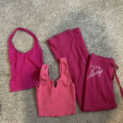 pink y2k clothing bundle