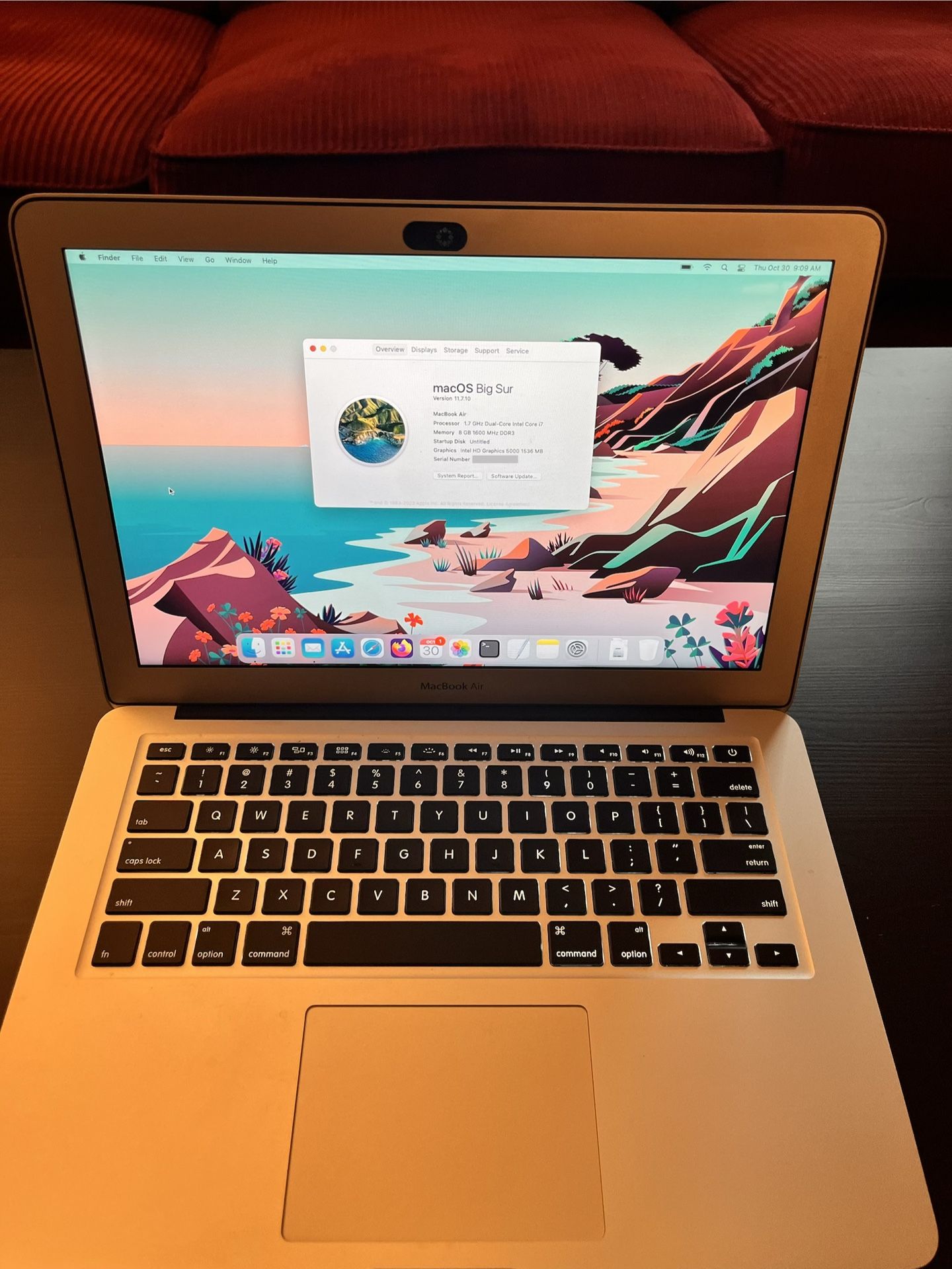 MacBook Air (13-inch, Mid 2013) - i7 /8 GB RAM / 500 GB SSD - Excellent Condition