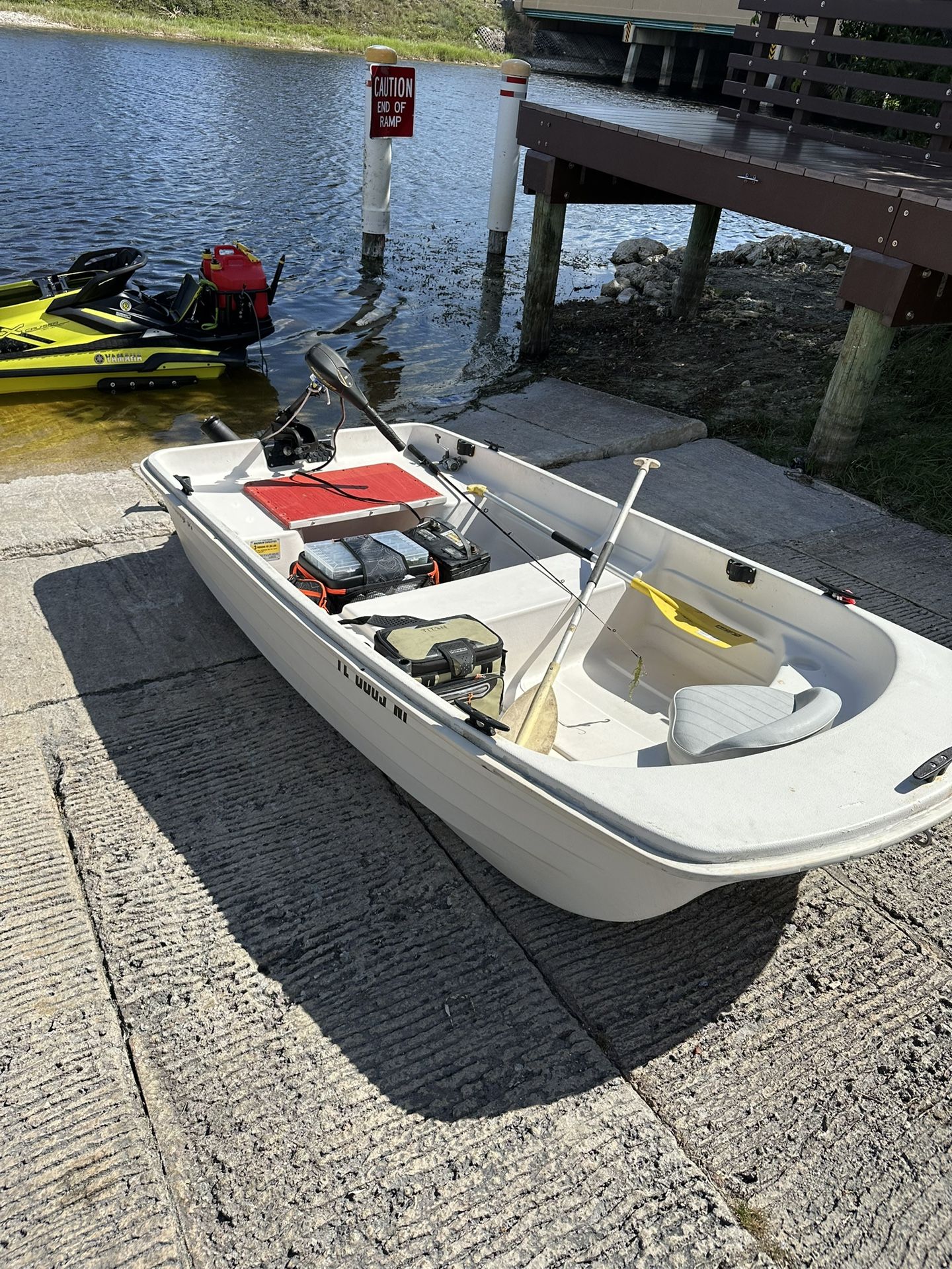 10’ Tender Boat - Motor, & Charger Included - Send Offers