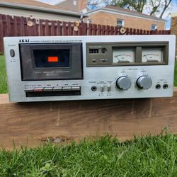 AKAI CS-703D Stereo Cassette Tape Deck (Only Cash)