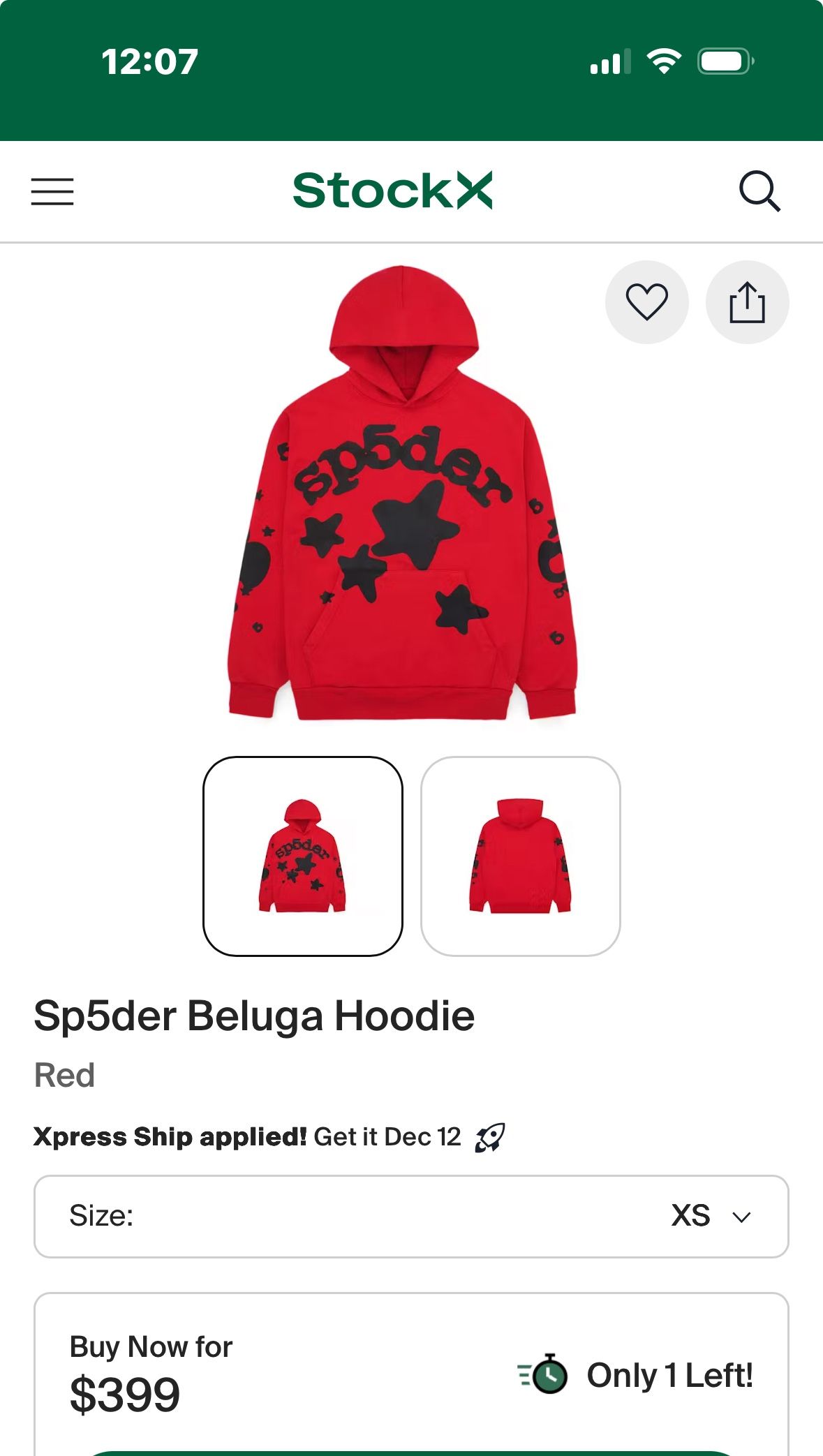 Sp5der Hoodie