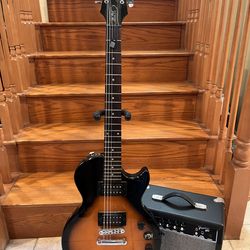 Epiphone Les  Paul w/ Fender Amp