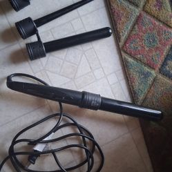 Curling Iron LIKE NEW ATTACHMENTS 