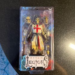 SDCC 2026 Four Horsemen Mythic Legions Exclusive Cursed Templar in hand