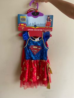 DC Supergirl Child Costume Size Small