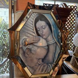 Mirror Vintage Portrait 39 By 31 