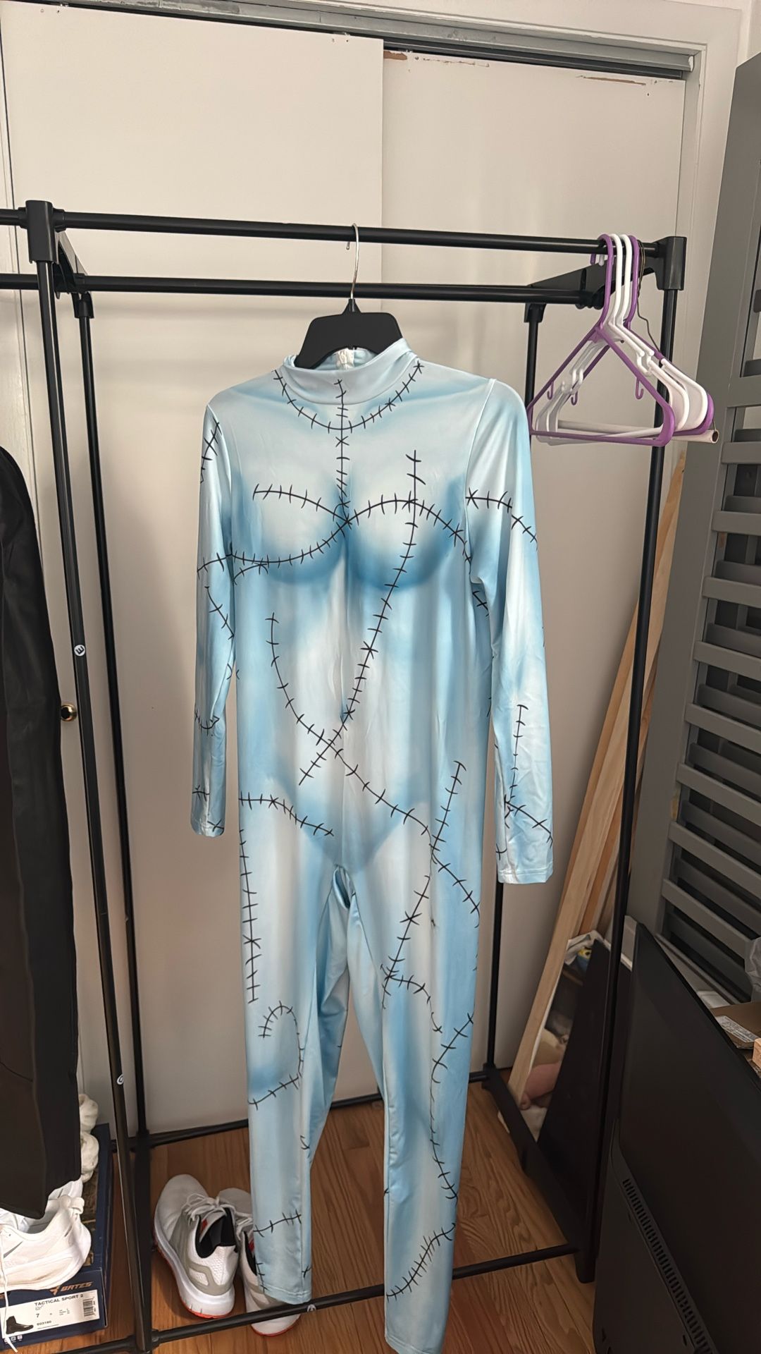 Sally Cosplay Costume Sally dressed, not included