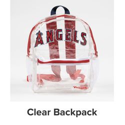 Angels Clear Backpack SGA 5/10/24