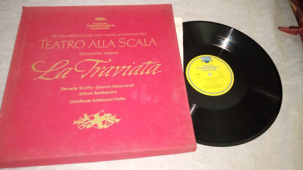 Giuseppe Verdi Tullio Serafin - Il Trovatore 33 LP Vinyl Record Box Set
