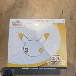 Pokemon 30th Celebrations Elite Trainer Box