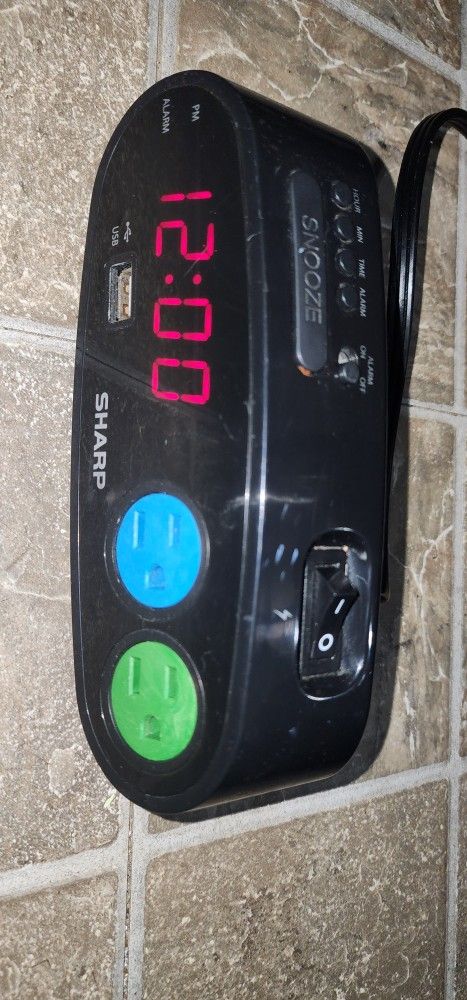 Alarm and charger