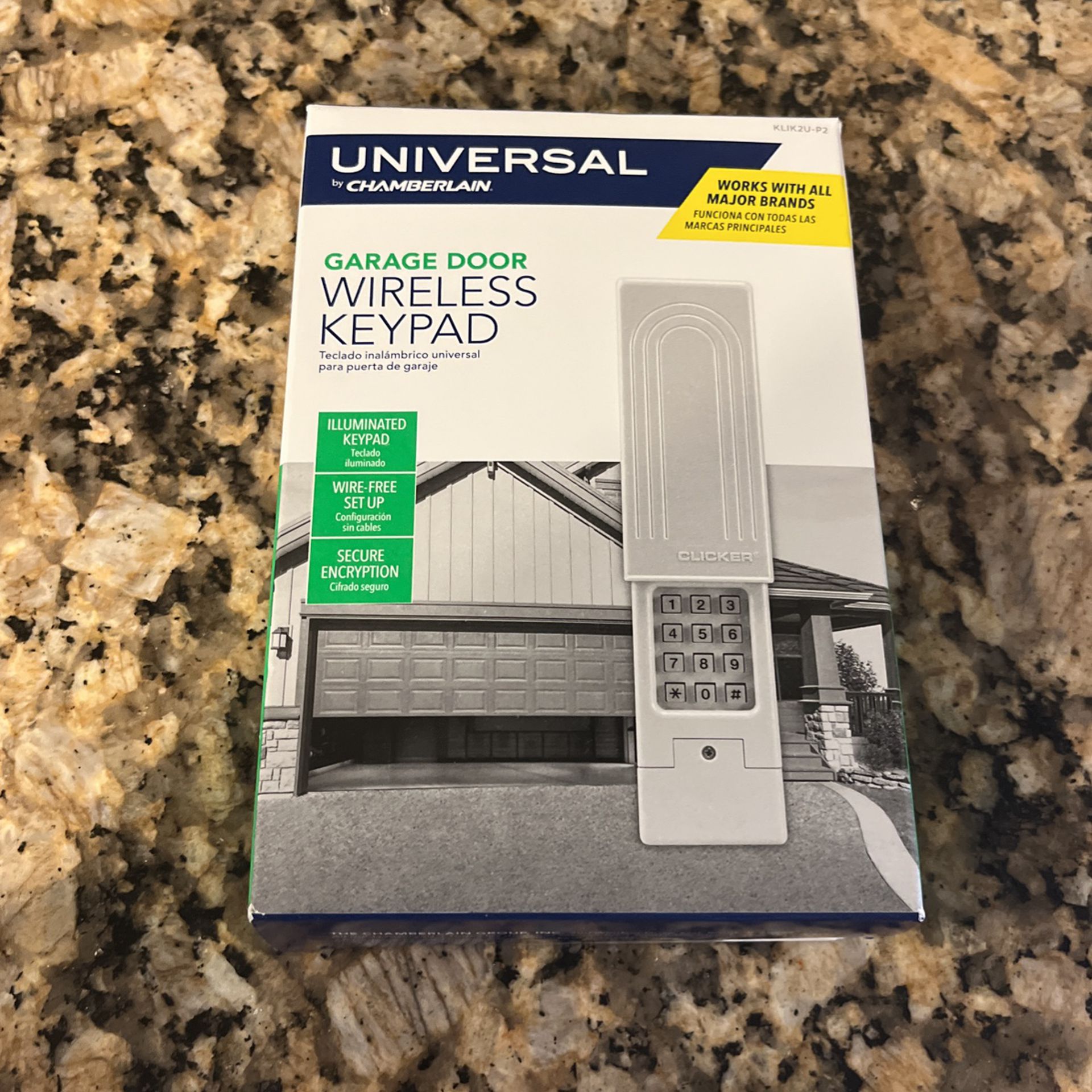 Universal Chamberlain Wireless Garage Door Keypad
