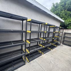 Heavy Duty Plastic Storage Shelving