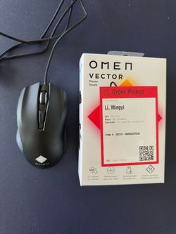 HP OMEN Vector wired gaming mouse