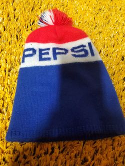 Vintage Pepsi Beanie 80s Era