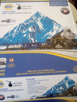 Lionel NAPA Special Edition O-Gauge Electric Train Set