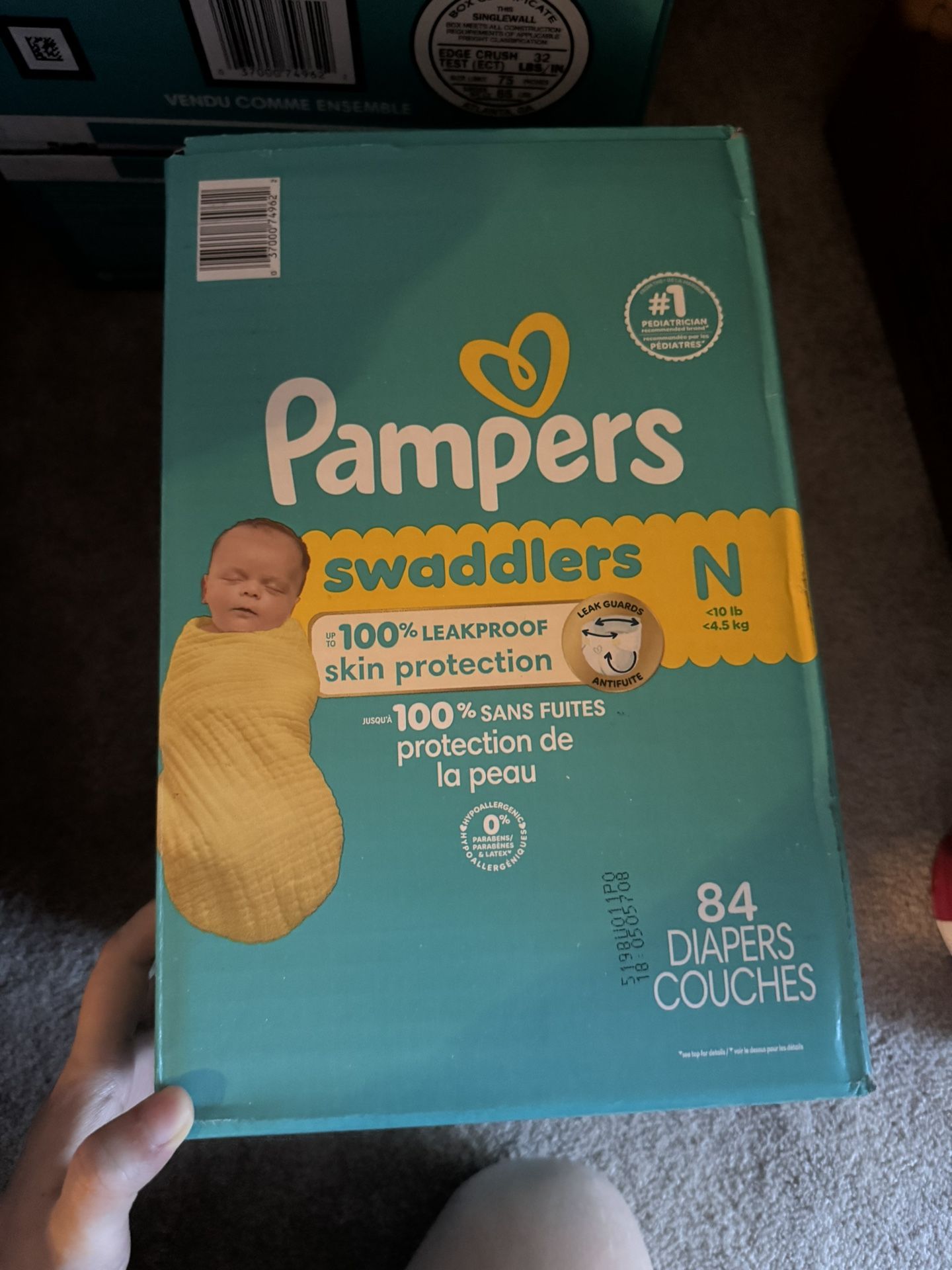 New Born Diaper 84 Counts