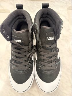 Vans Blk Hi-top Suede